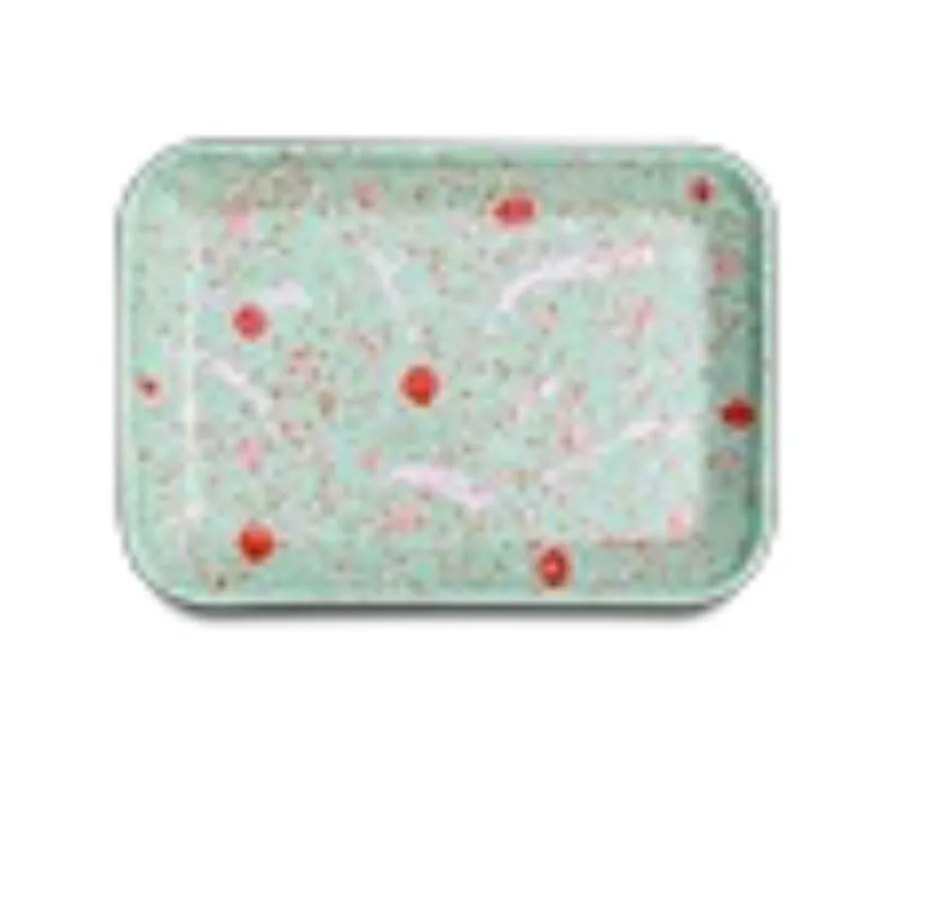 Enamel Rectangular Tray (Multiple Styles)