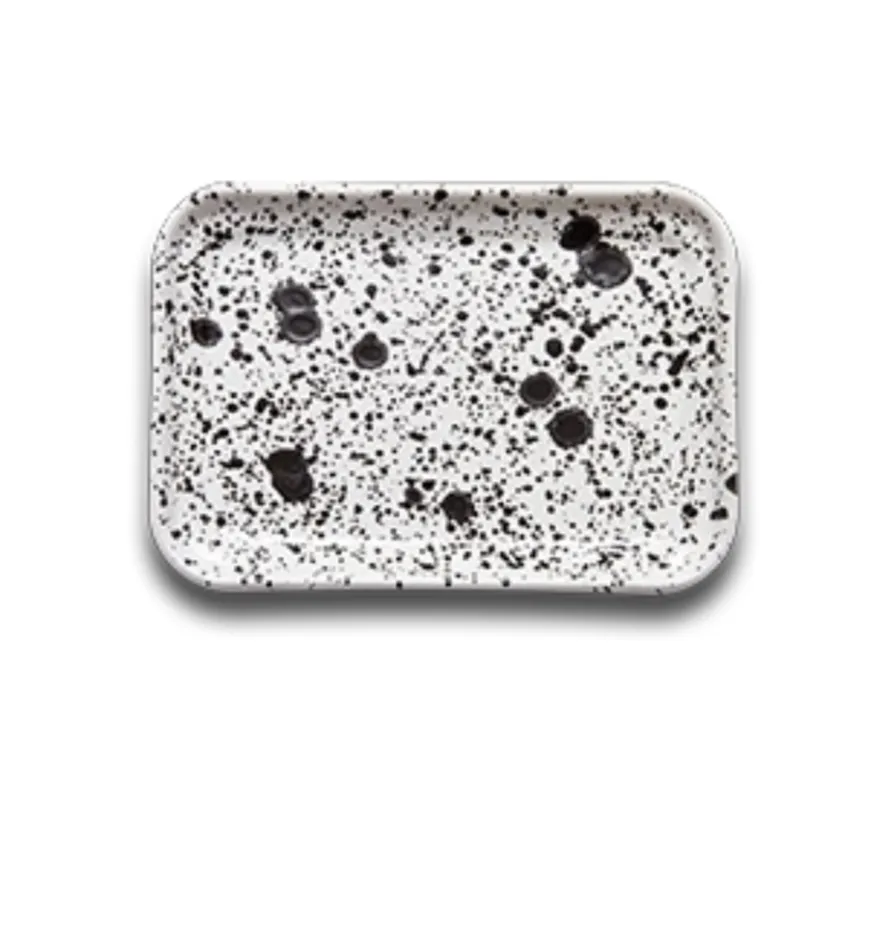 Enamel Rectangular Tray (Multiple Styles)