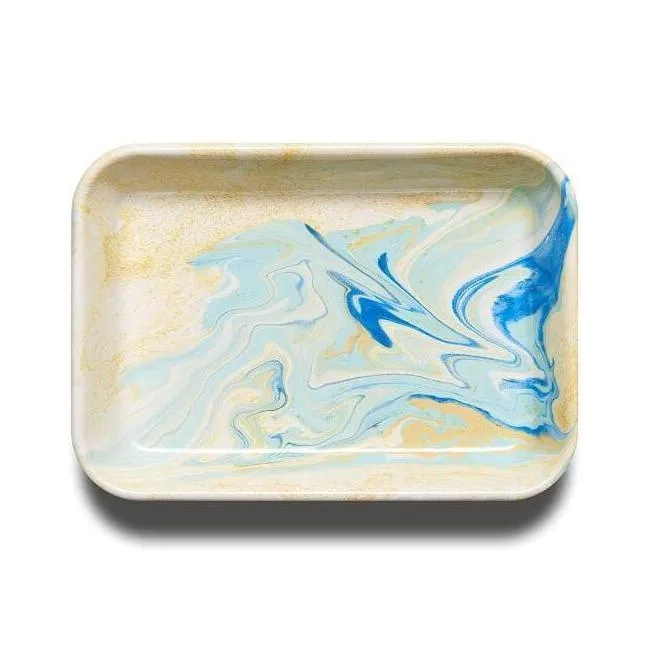 Enamel Rectangular Tray (Multiple Styles)