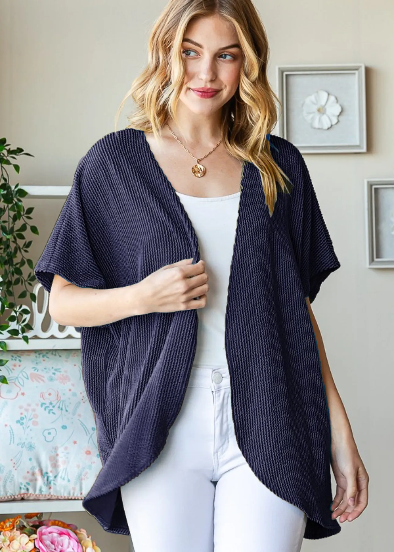 FINAL SALE - Calling On You Ribbed Cardigan - 3 Colors!