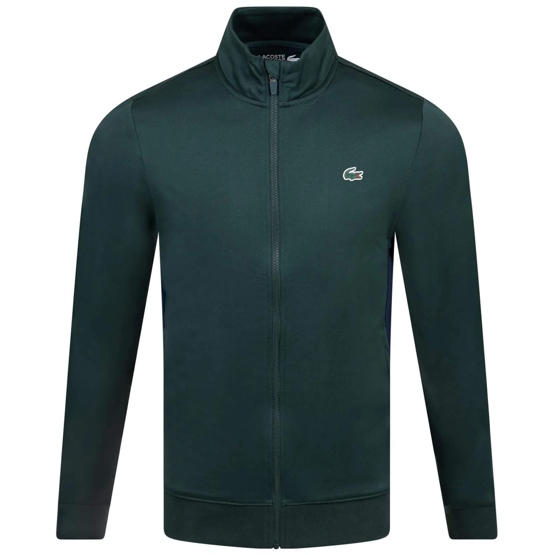 Full Zip Ripstop Classic Fit Recycled Polyester Mid Layer Green - AW23