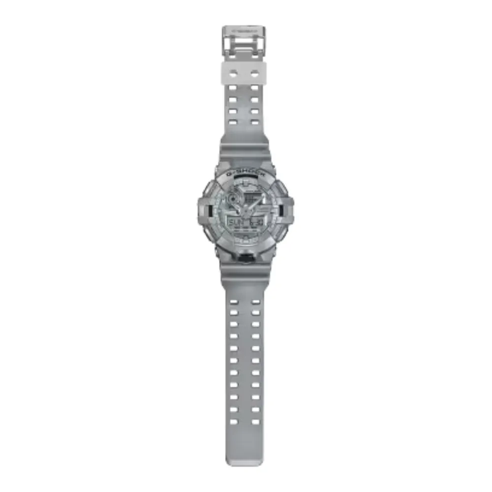 G- Shock Analog-Digital - Metallic Silver GA700FF-8A