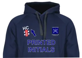 Harlestone CC Printed Initials