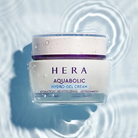 HERA Aquabolic Hydro-gel Cream 50ml Daily Beauty Skincare Moisturizing Cooling