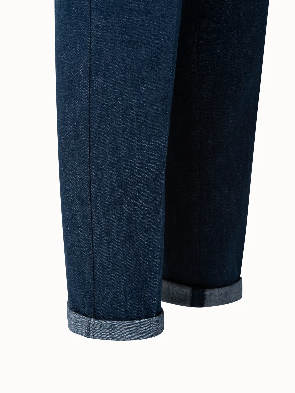 Hose aus Baumwoll-Stretch-Denim