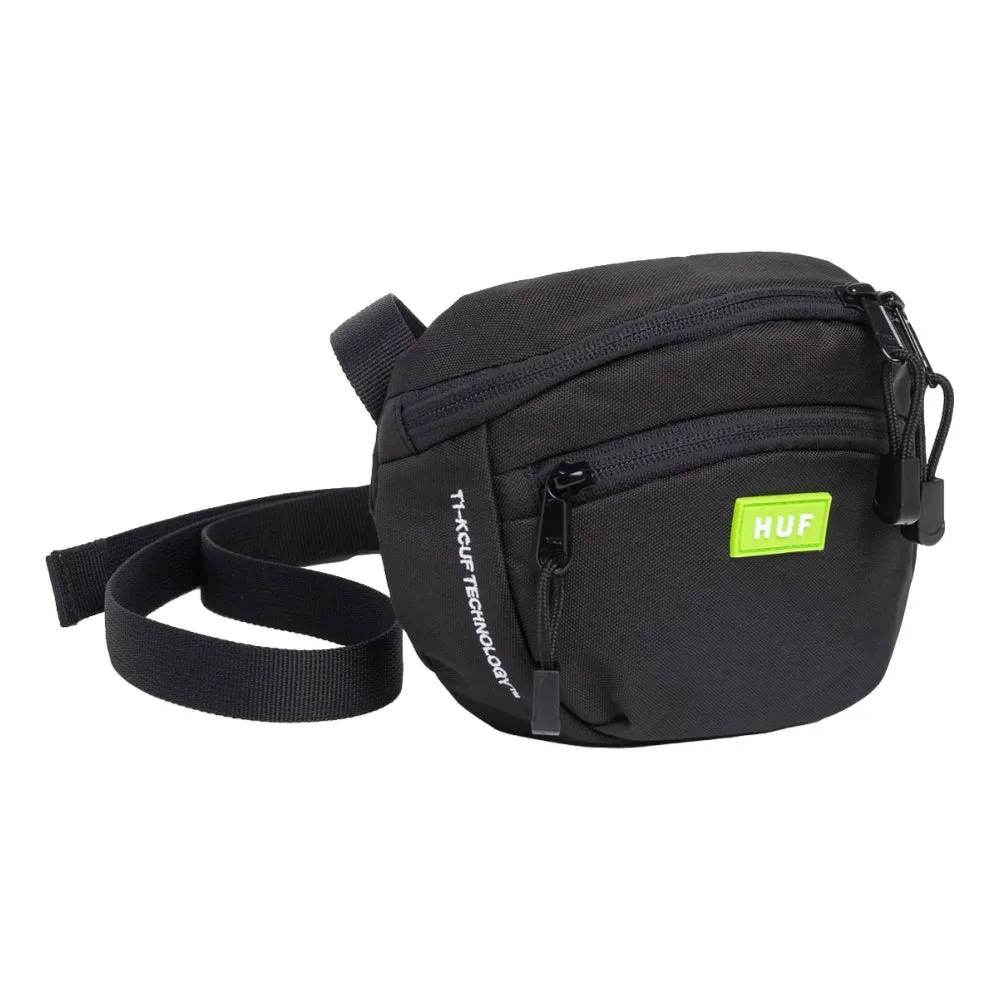 HUF BUNKER SHOULDER BAG-BLACK