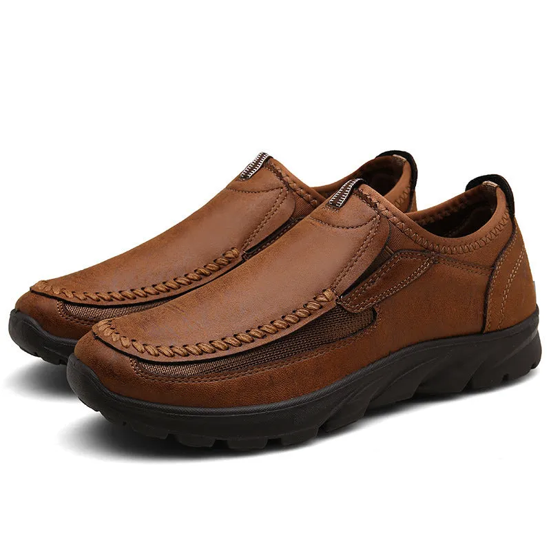 INSTOCK- autumn new men's casual shoes low-cut outdoor sports