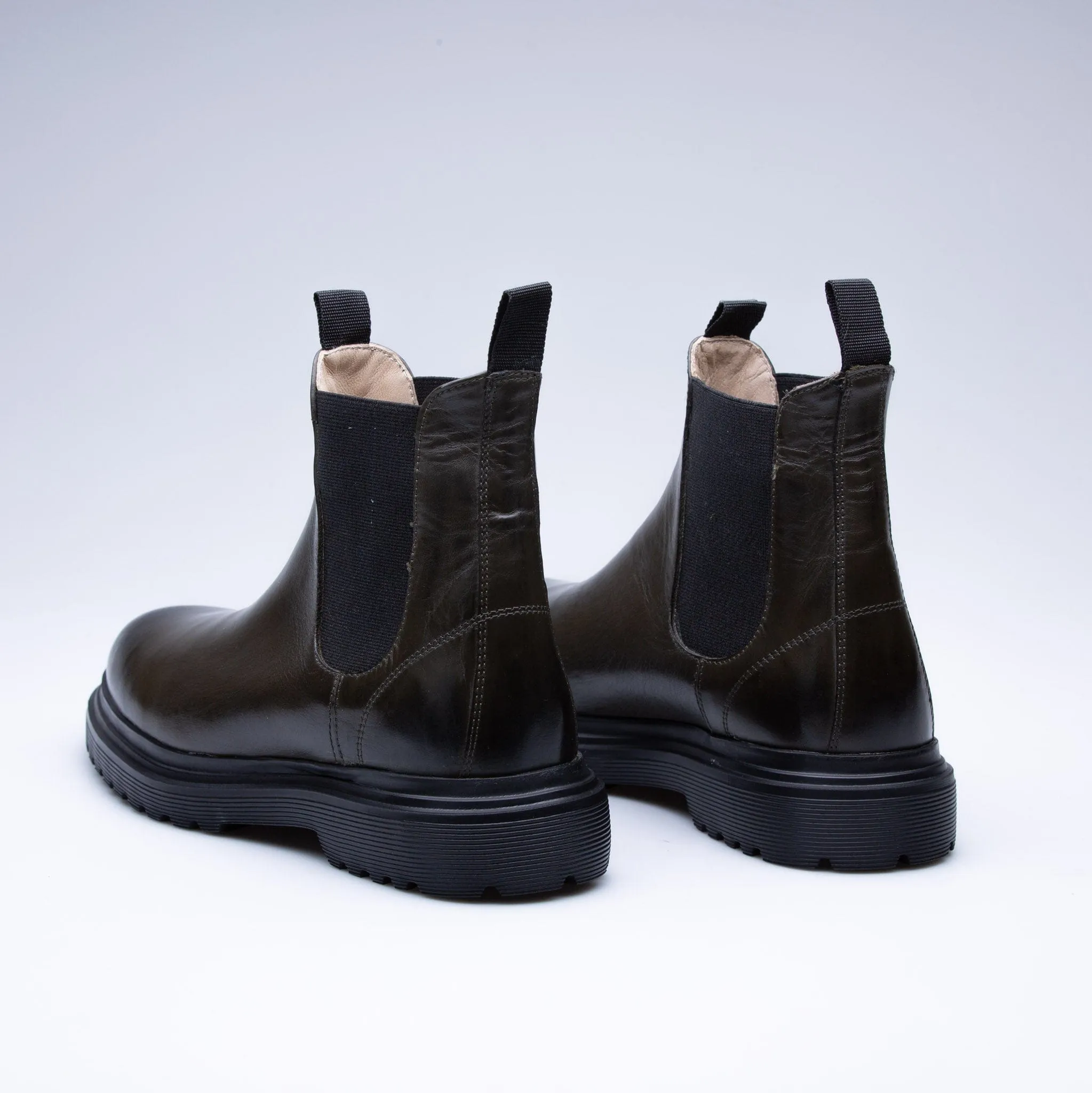 Khaki Jagger Chelsea Boots