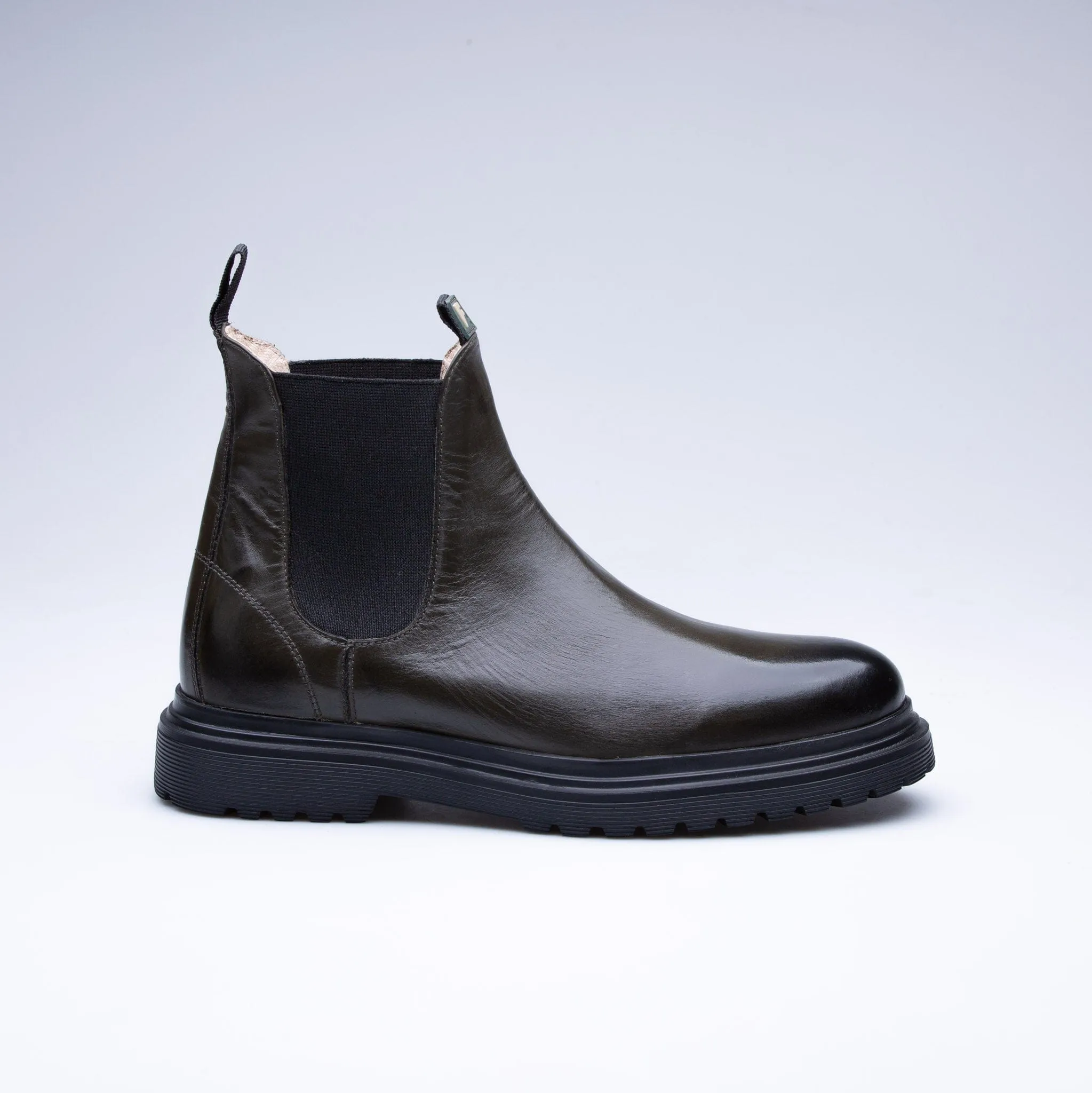 Khaki Jagger Chelsea Boots