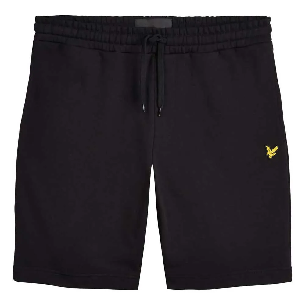 Lyle & Scott Black Sweat Short - ML414VTR