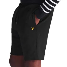 Lyle & Scott Black Sweat Short - ML414VTR