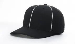 M2 Umpire Cap - Black/White