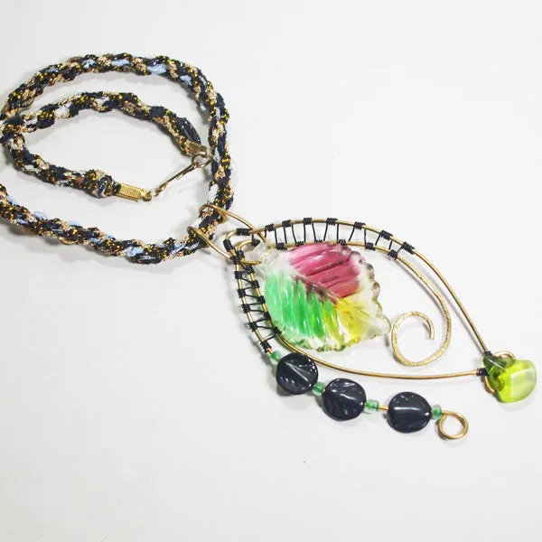 Madeline Wire Design Beaded Jewelry Necklace