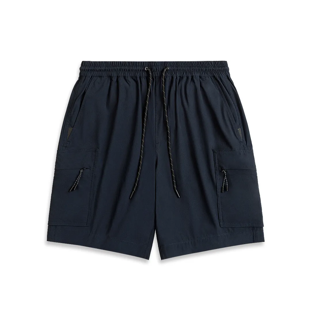 Marlo Nylon Spandex Shorts Dk Navy