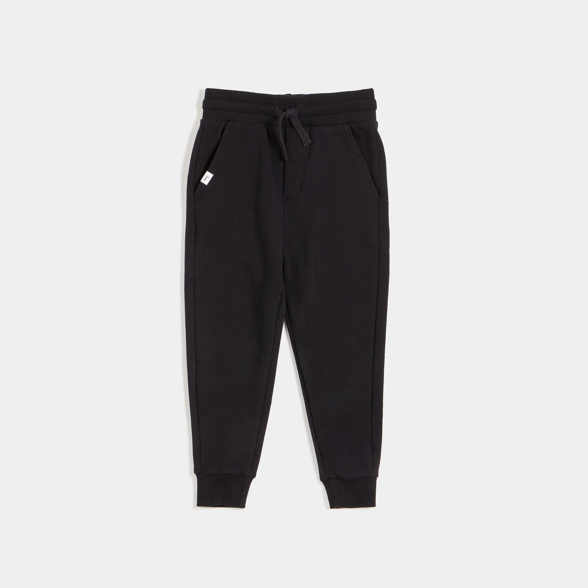 Miles Basics Pure Black Jogger