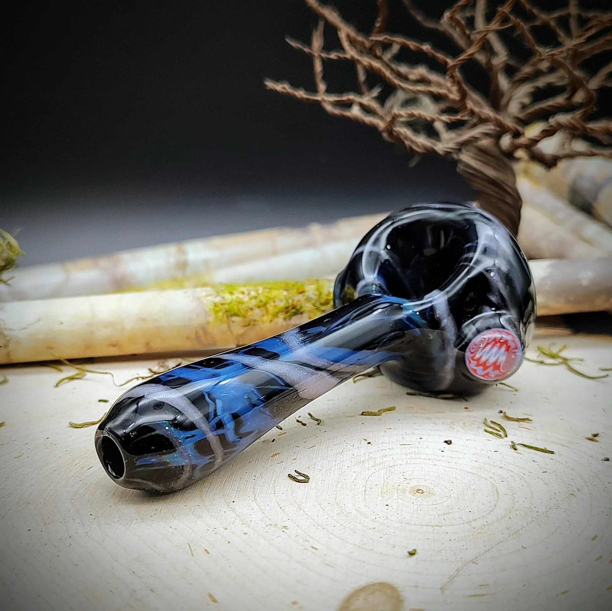 Milli Marbled Hand Pipe (Ready to Ship)