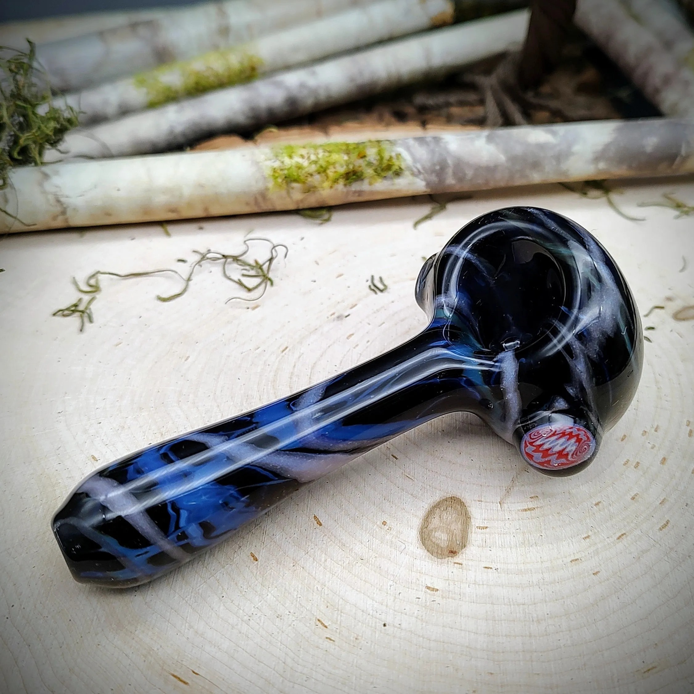 Milli Marbled Hand Pipe (Ready to Ship)