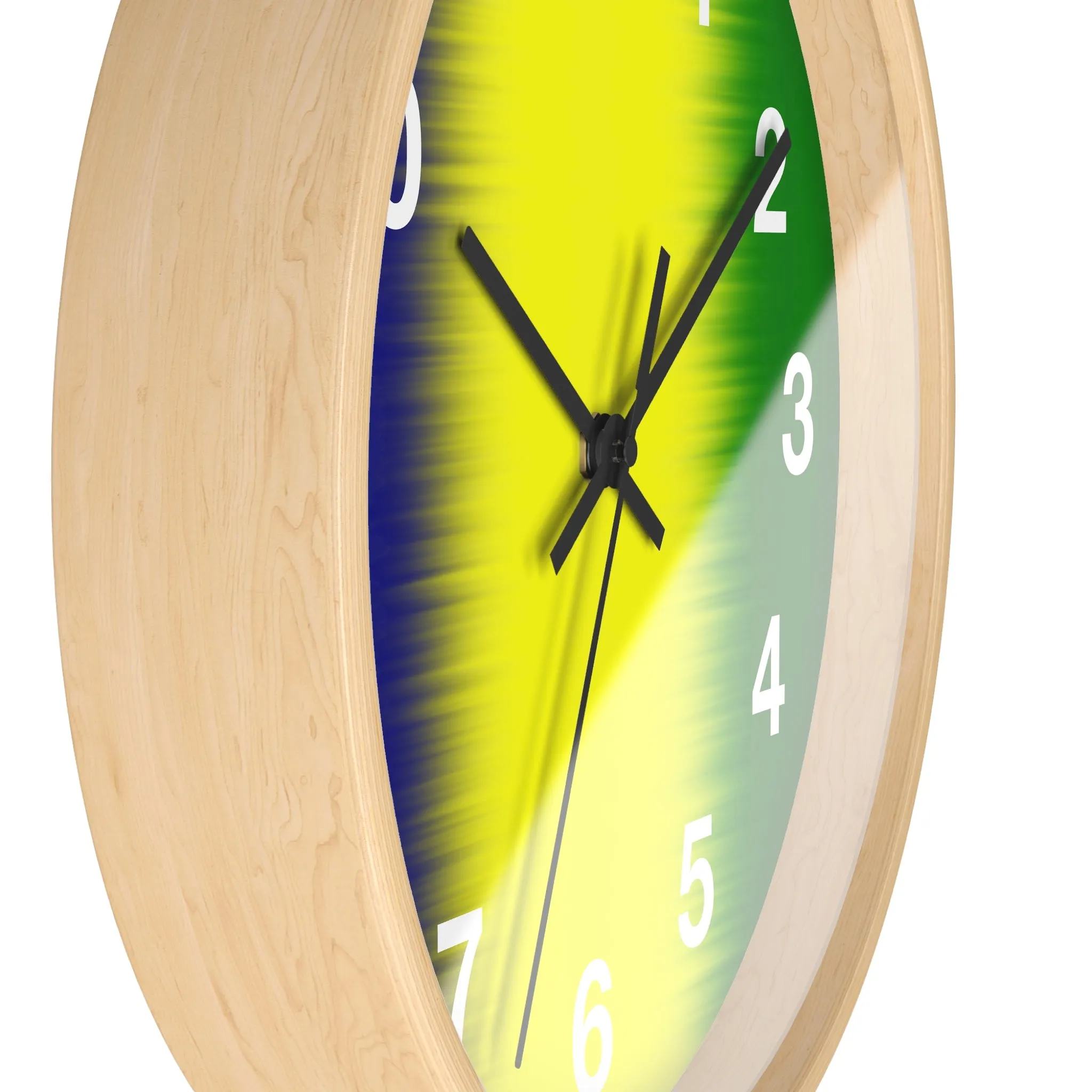 National Colors St. Vincent and the Grenadines Wall Clock