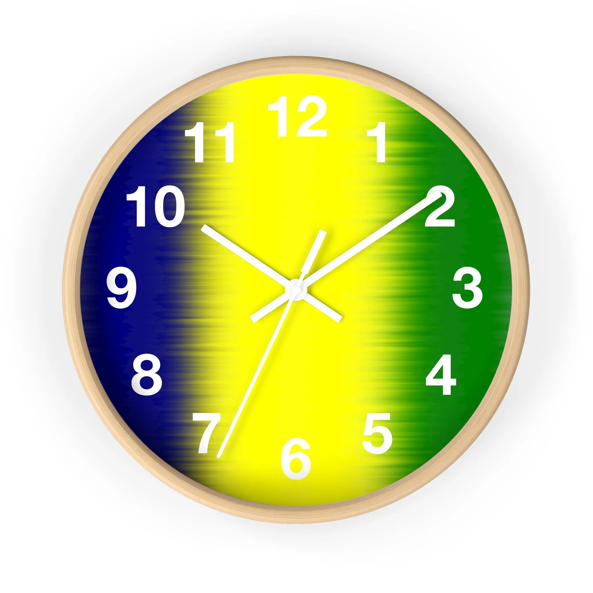 National Colors St. Vincent and the Grenadines Wall Clock