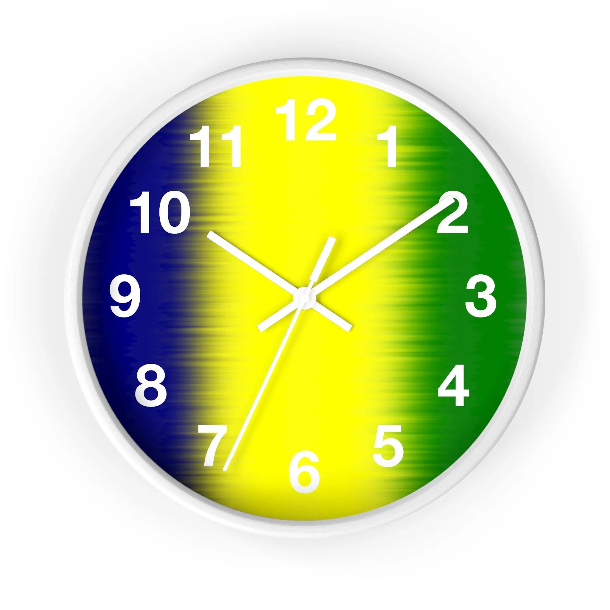 National Colors St. Vincent and the Grenadines Wall Clock