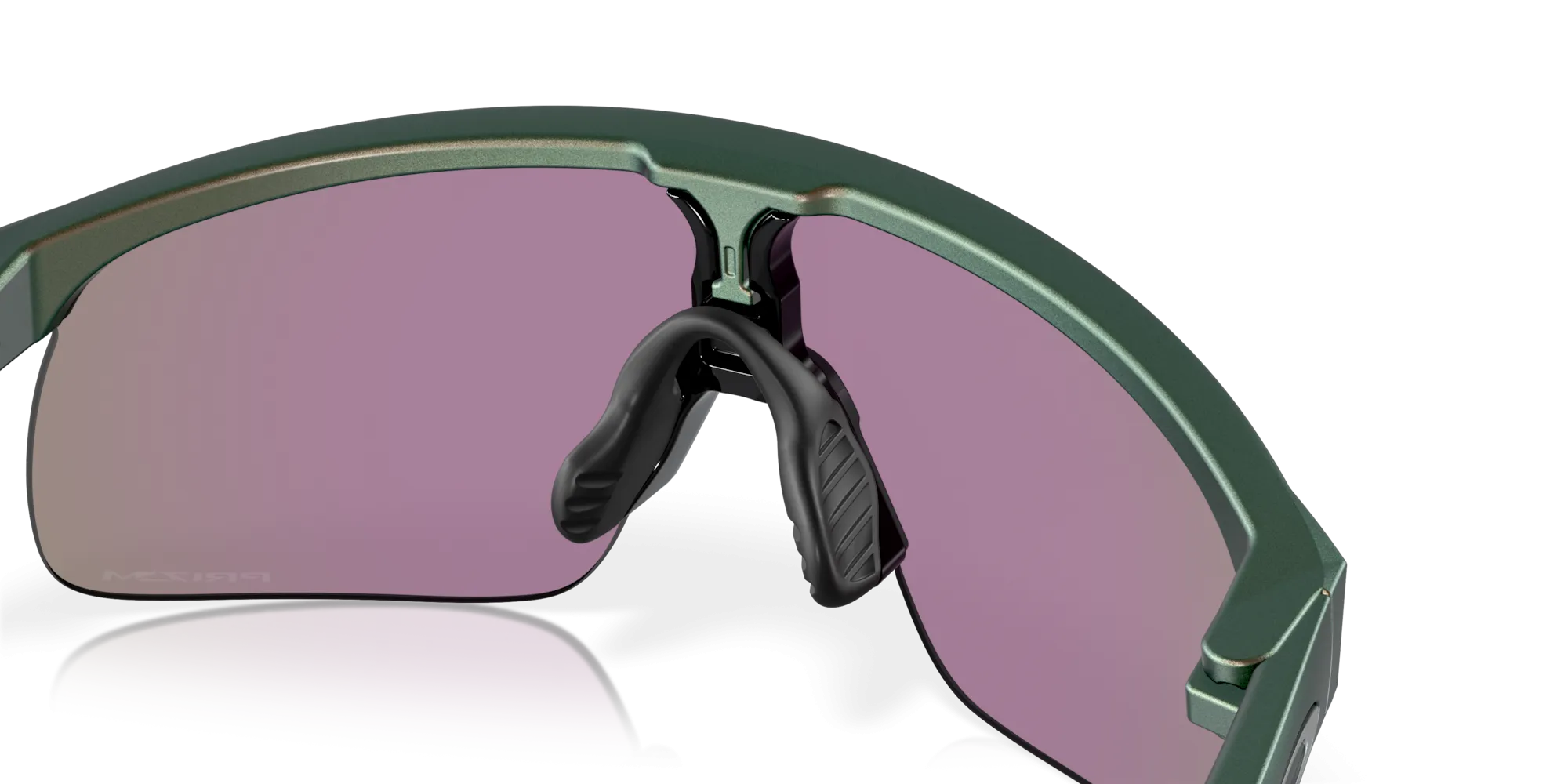 Oakley Resistor Prizm Jade Lenses Matte Silver/Green Colorshift Frame - (Youth Fit)