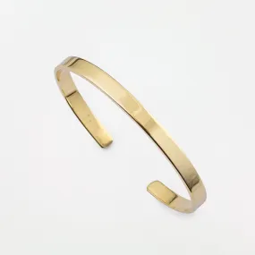 Ogham Bangle - Gold