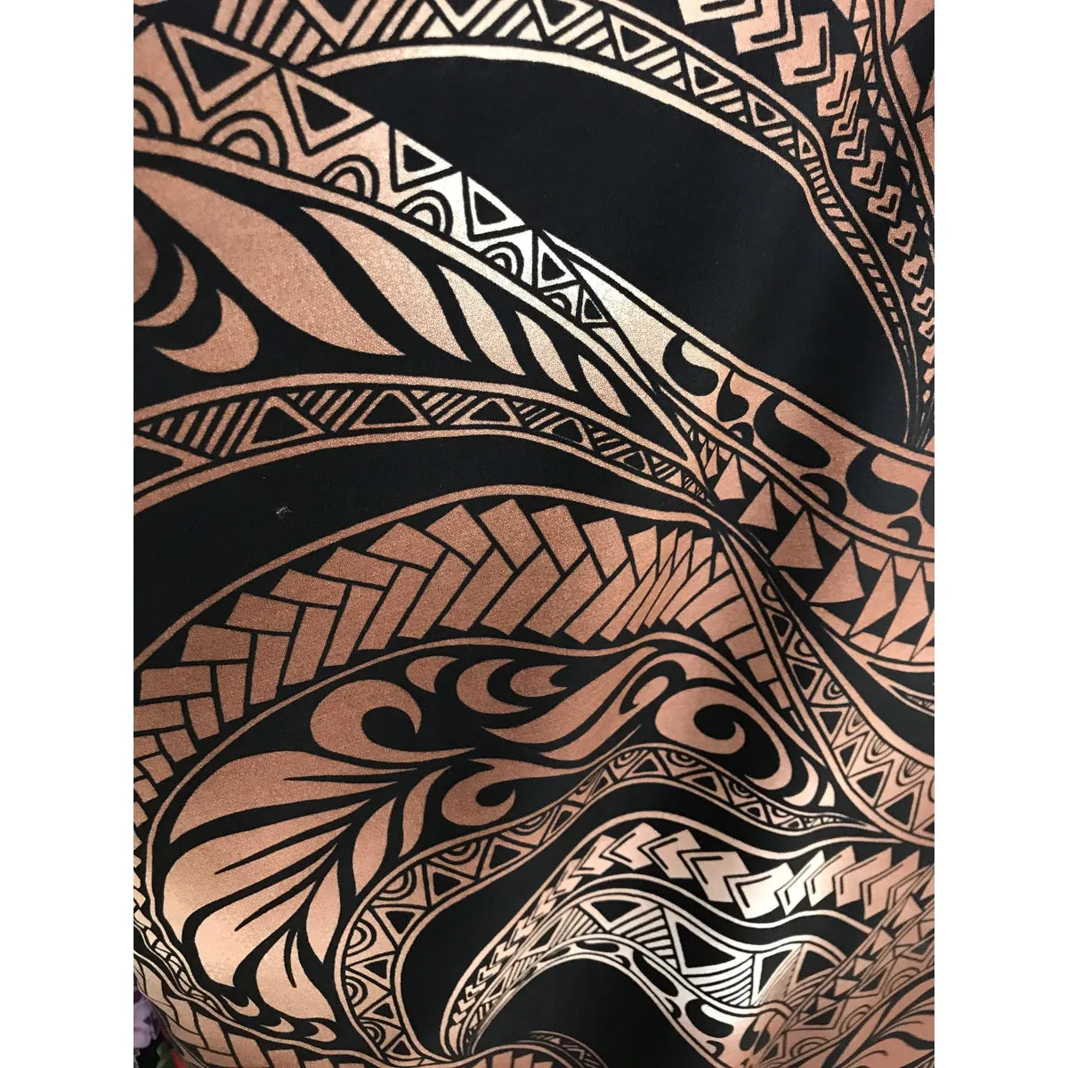 Ombre Polynesian Tribal Tapa Fabric | Brown/Grey/Navy/Black  BRN-0001TP BLU-0002TP RED-0001TP BLK-0001TP