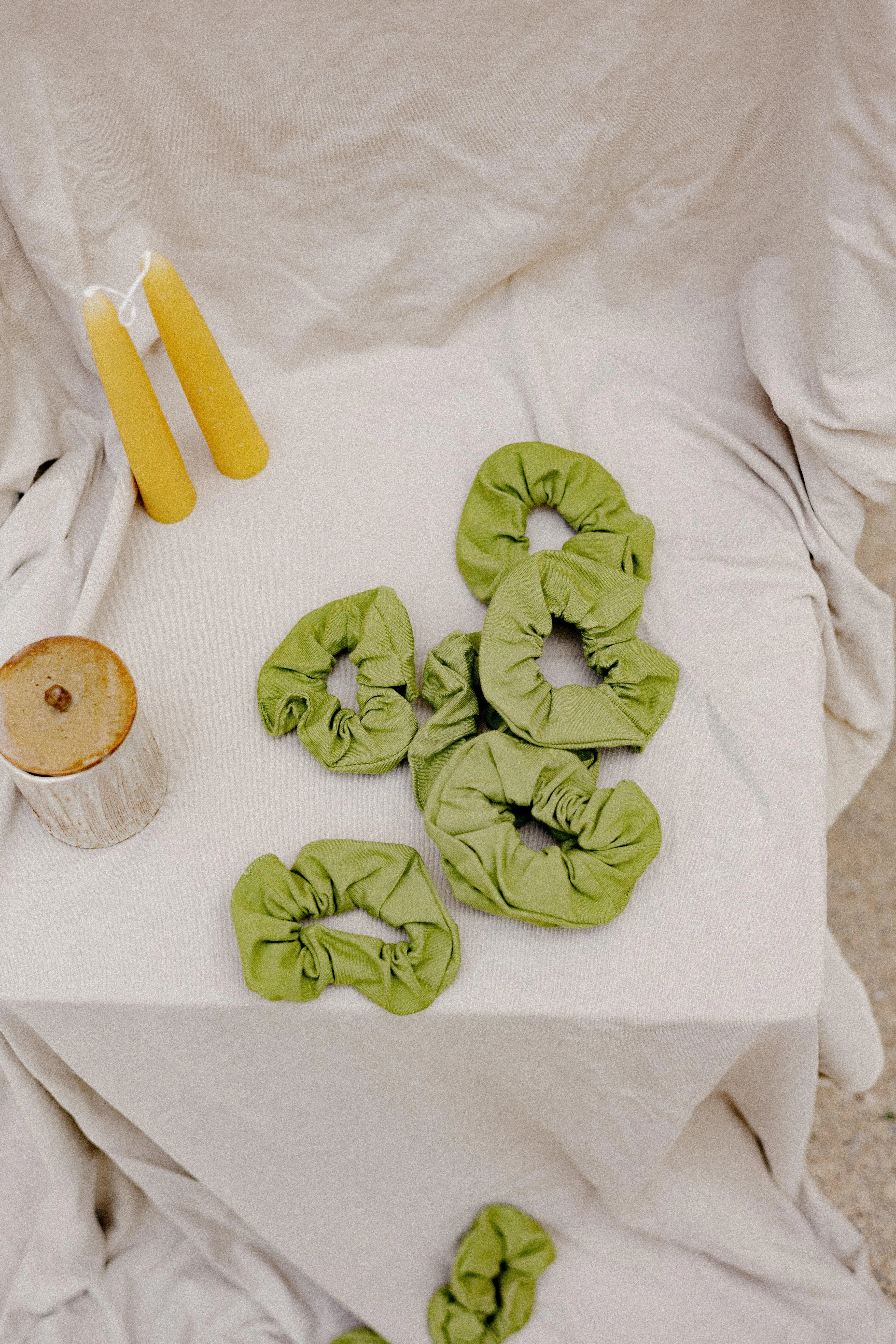 ORGANIC COTTON SCRUNCHIES