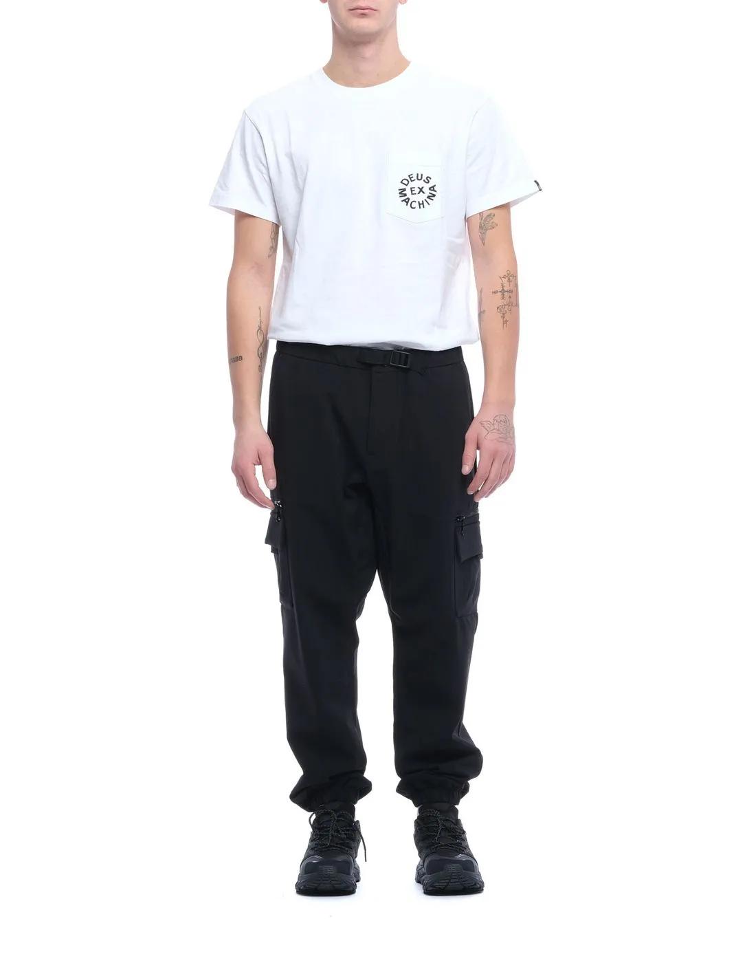 Pants for man PTS03001U BLACK Suns