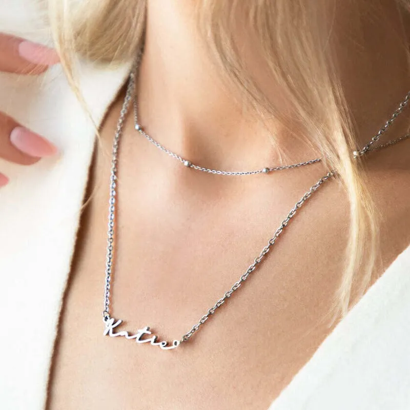 Personalized Touch With Fashionable Name Necklace