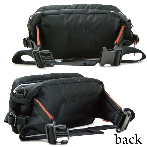 Porter Yoshida Japan Tanker Waist Bag Black [622-78302]