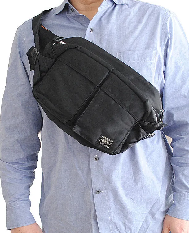 Porter Yoshida Japan Tanker Waist Bag Black [622-78302]