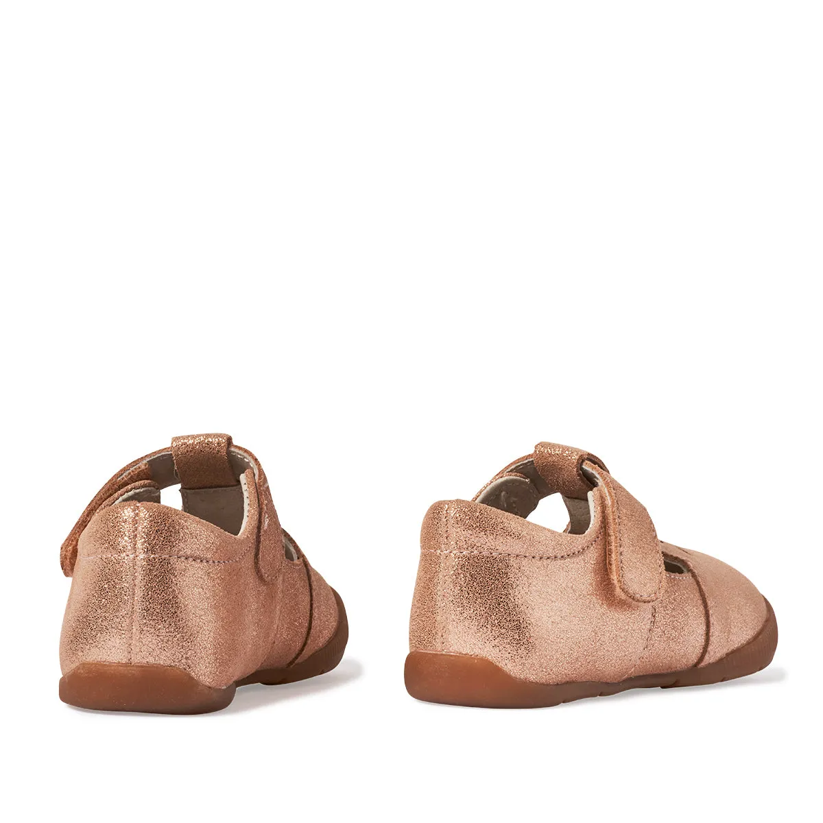 PRIM T-Strap Mary Jane (First Walker) |  Caramel Shimmer