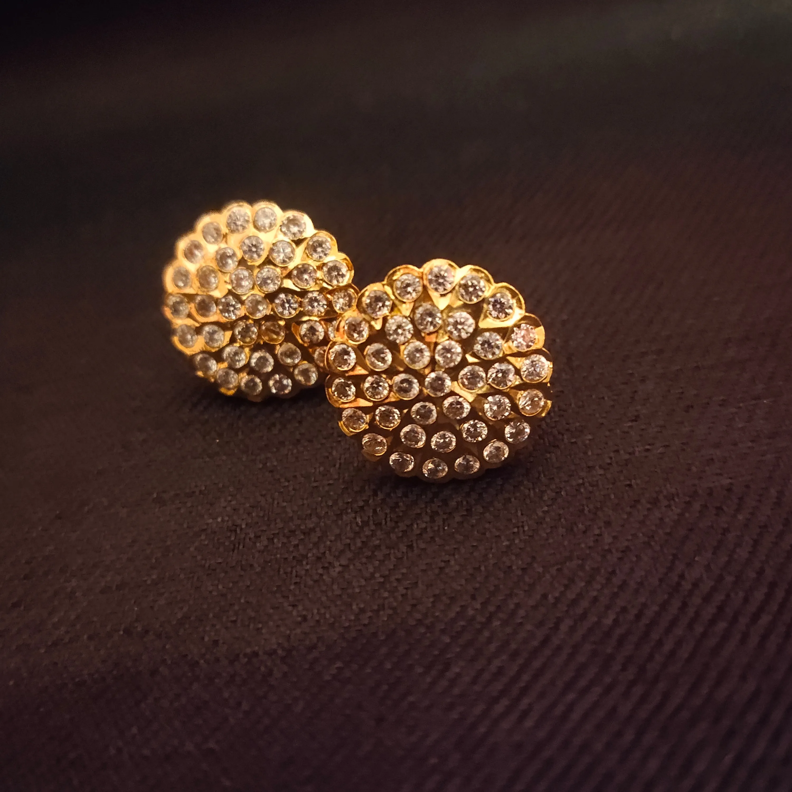 "Unlocking Elegance: Panchloha Gatti Chatha Kammalu Studs Earrings from Asp Fashion Jewellery"