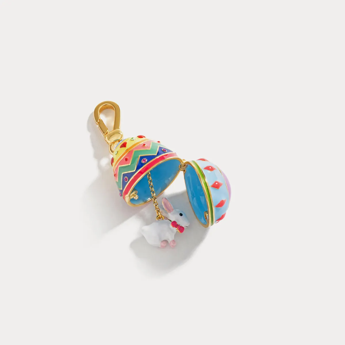 Rabbit Easter Egg Necklace