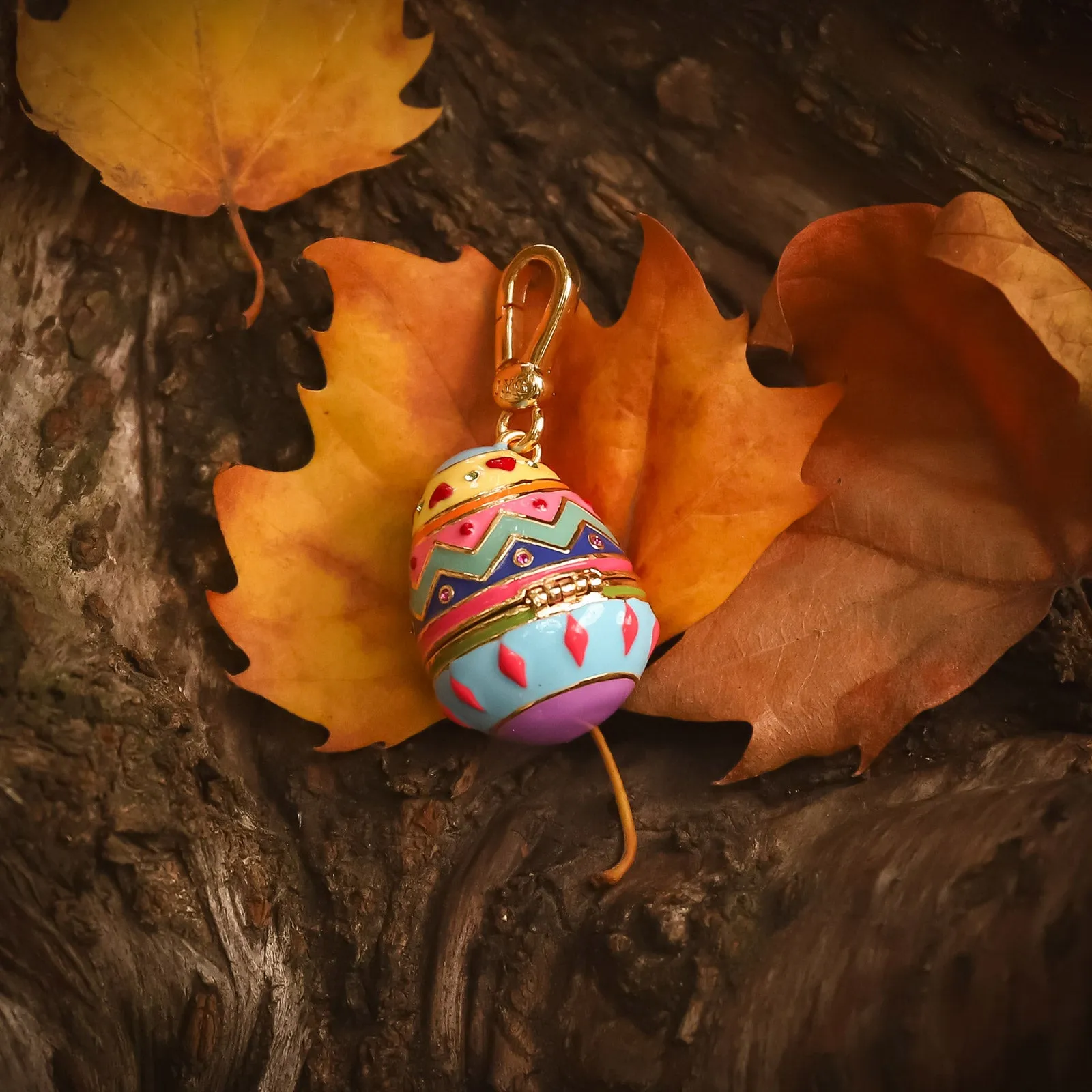 Rabbit Easter Egg Necklace