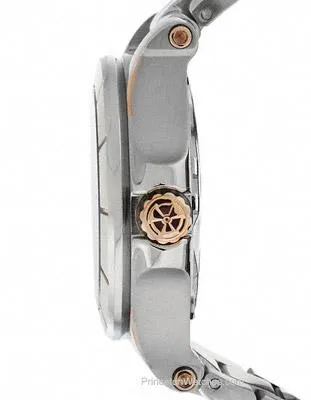 Reactor Ladies Quark Mid - Smoke MOP Dial - Stainless w/ Rose Gold-Tone Accents