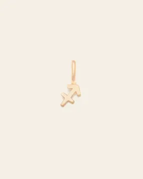 Sagittarius Zodiac Charm - 10k Solid Gold