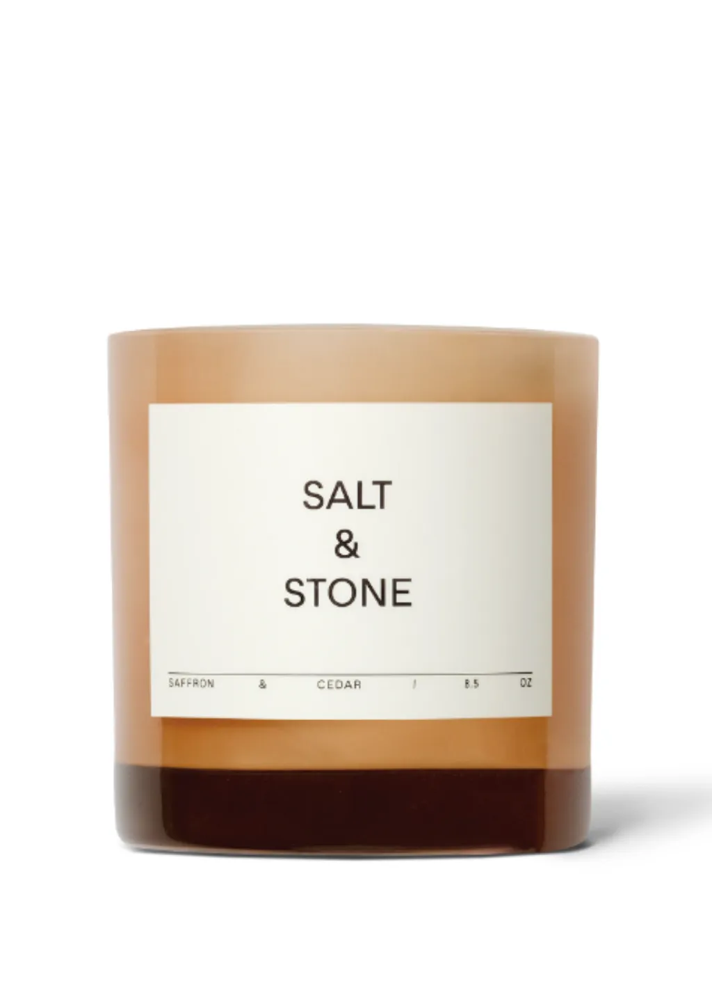 Salt & Stone Saffron & Cedar Candle