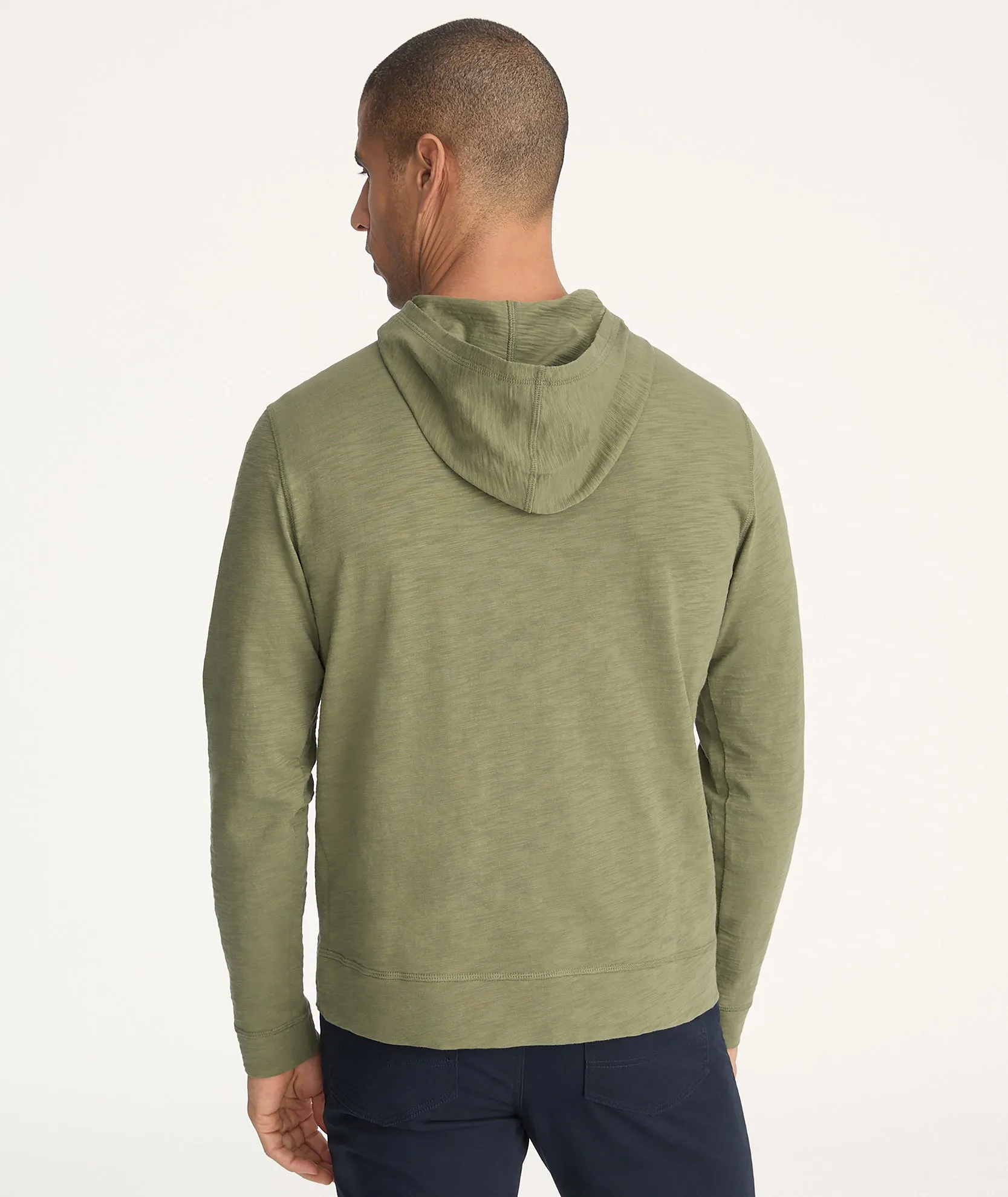 Slub Cotton Hoodie