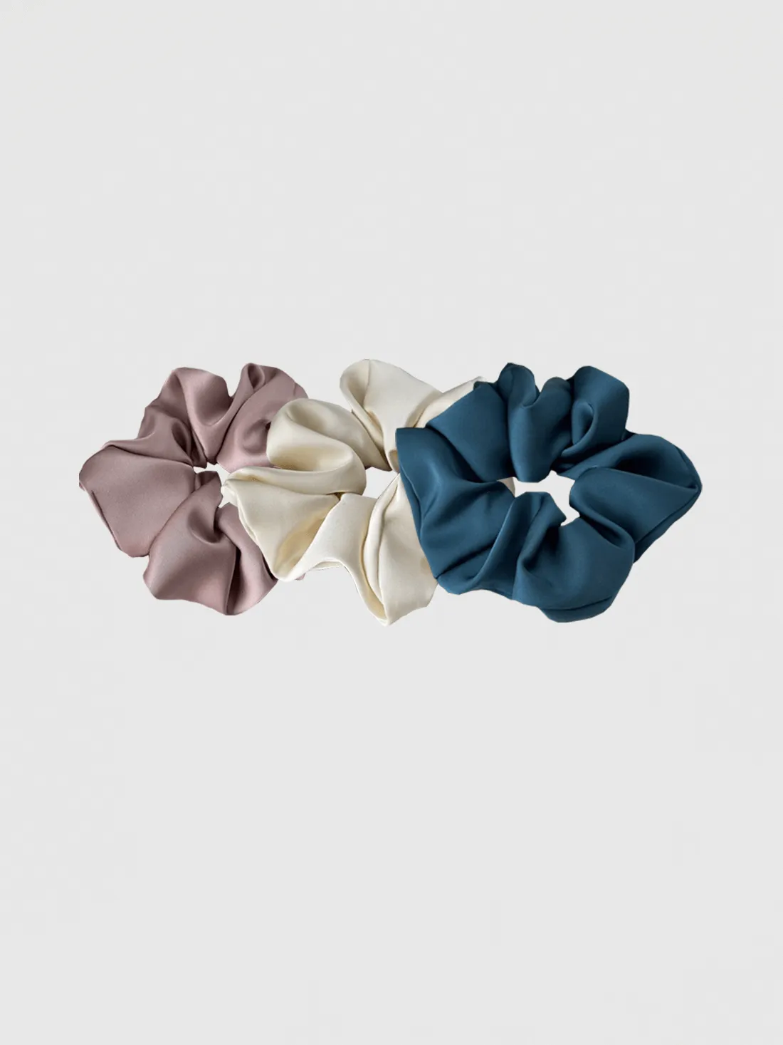 Soft Silk Satin Hair Tie 3 Pack