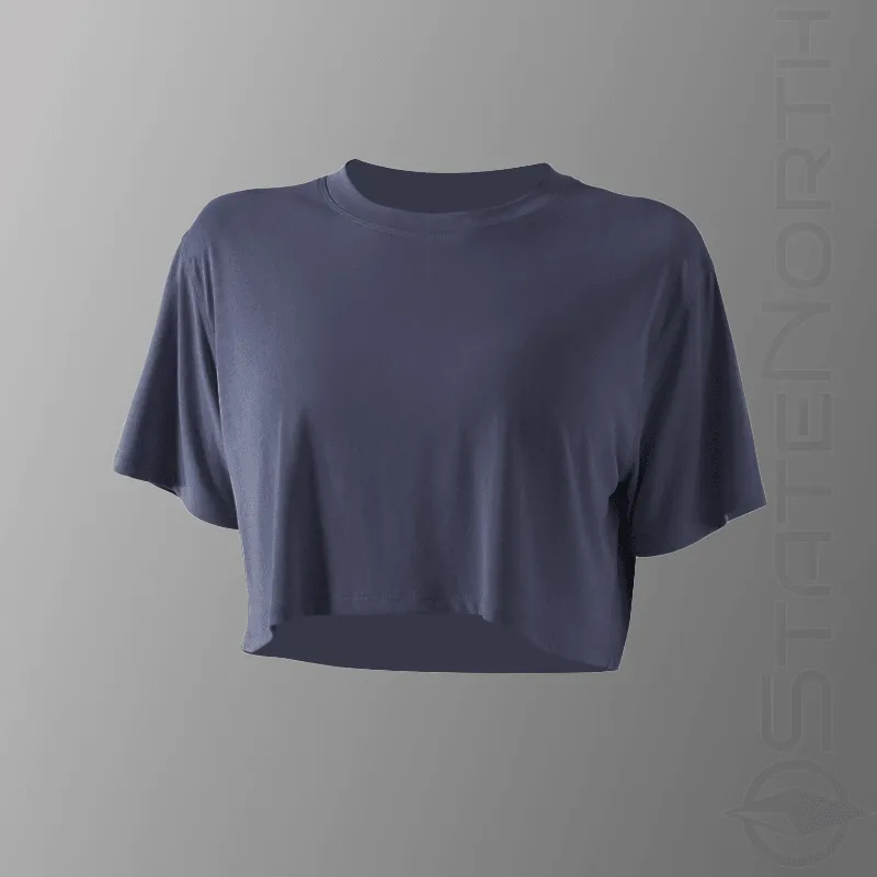 SoftState Loom Cropped Athletic T-shirt