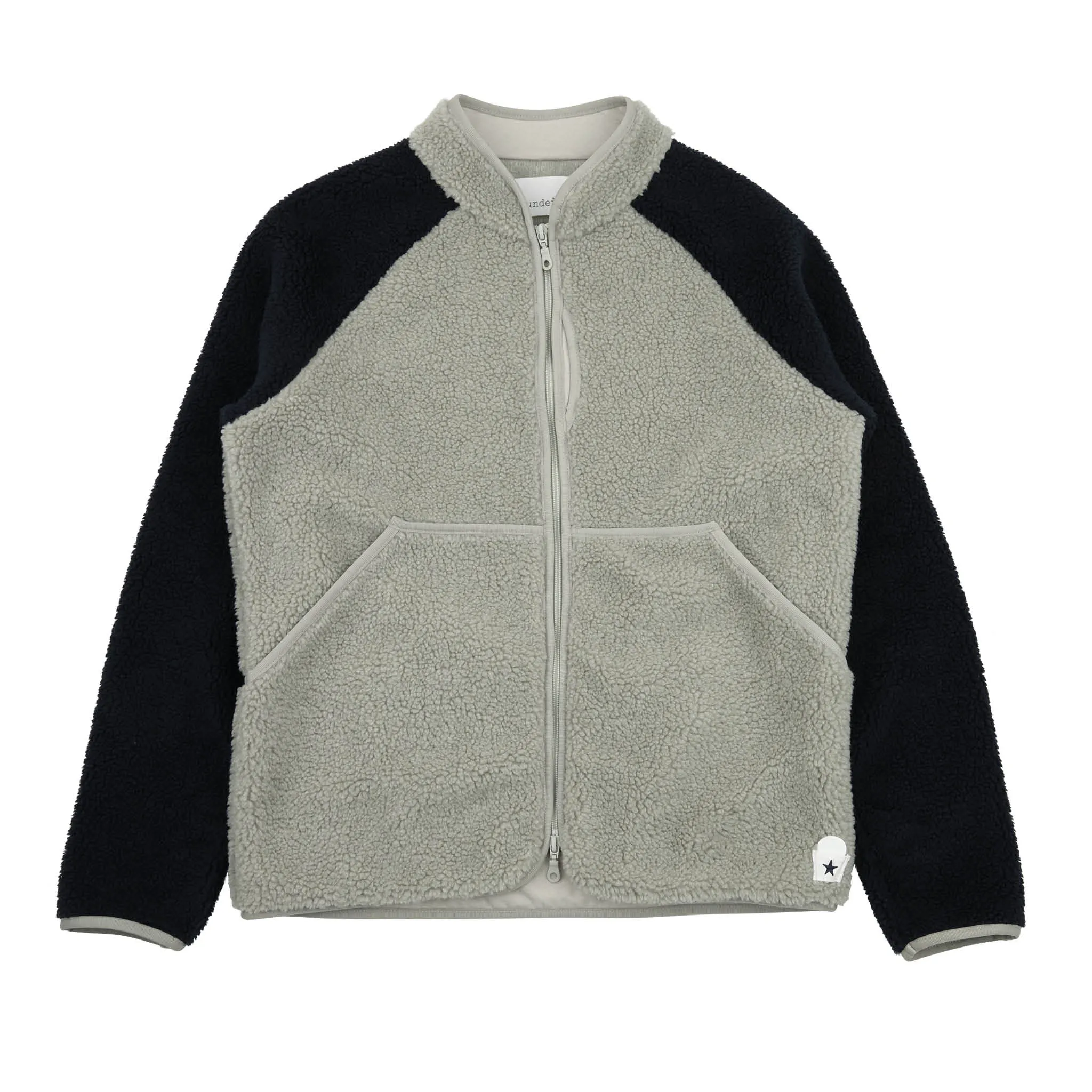 SOUNDER GOLF HIMALAYAS FLEECE ASH - GREY/DEEP NAVY