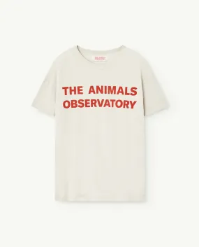 The Animals Observatory WOMAN | Orion T-Shirt- White