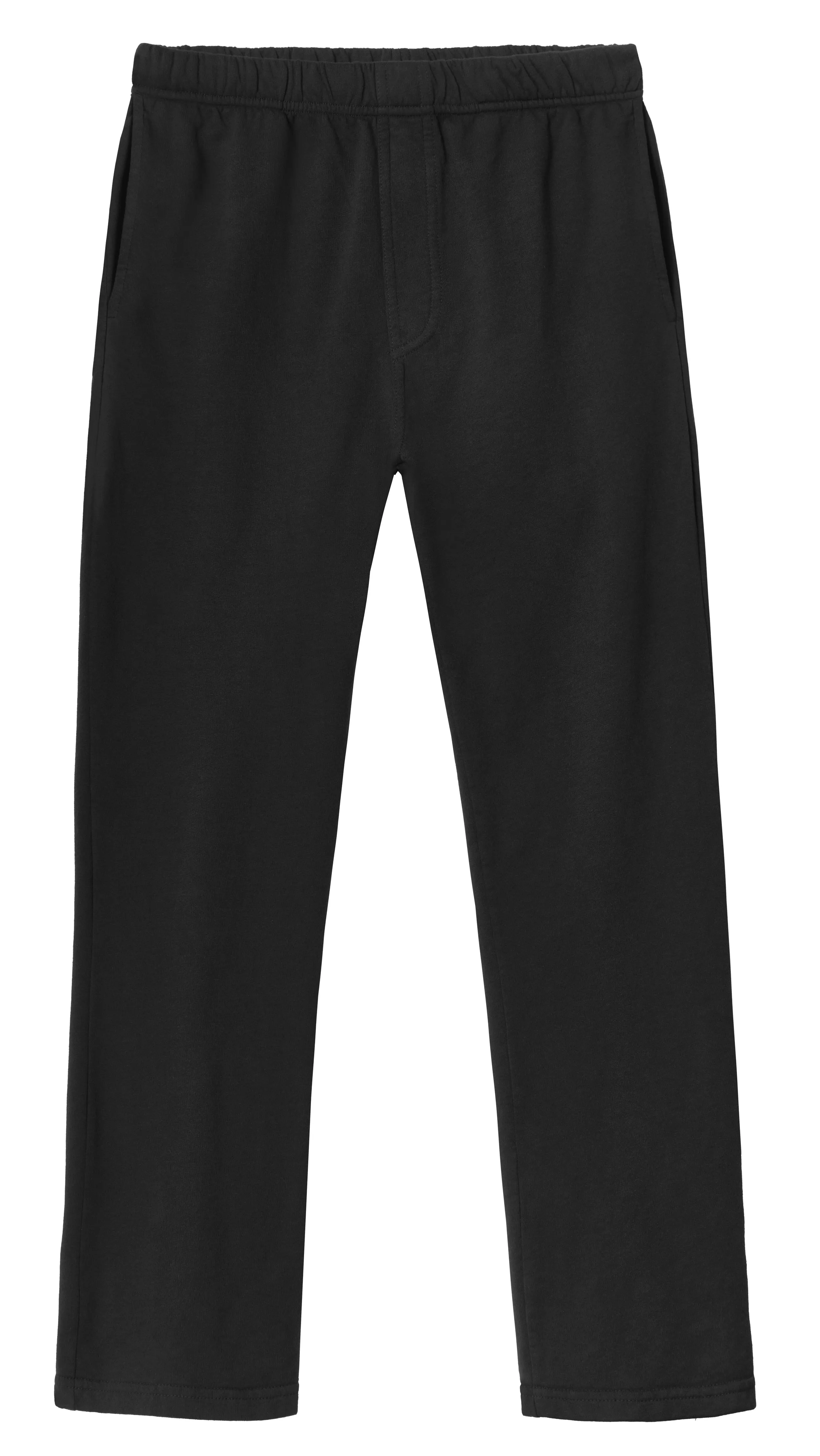 The Softest Mens Cotton Fleece Pant | Black