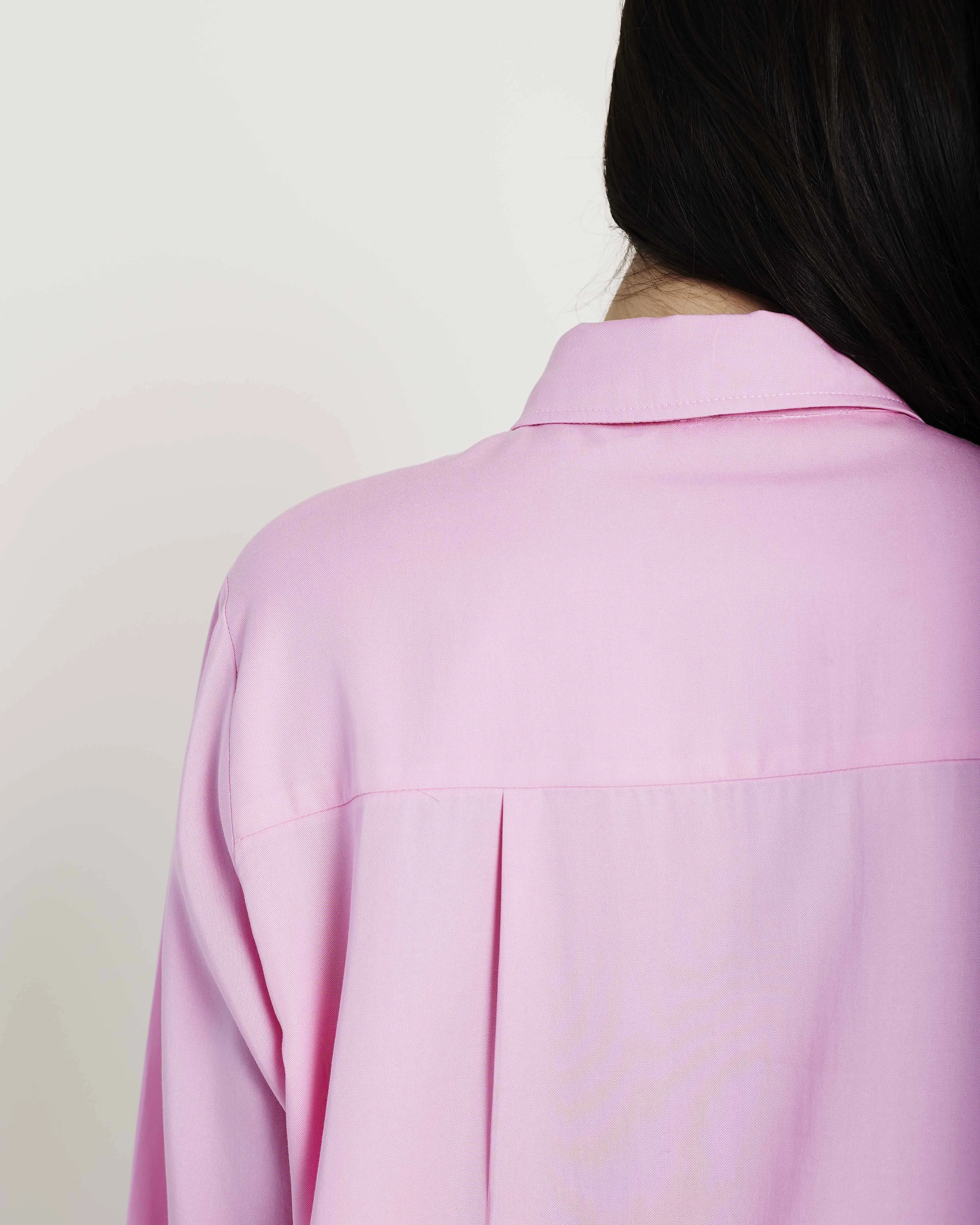 The Ultimate Tencel Shirt in Soft Pink