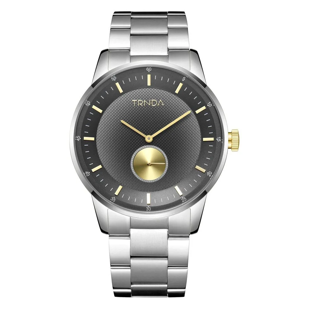 Trnda Stainless Steel Men's Watch TR002G5S1-B8S