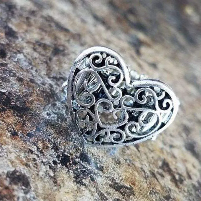 What a Heart Silver Ring