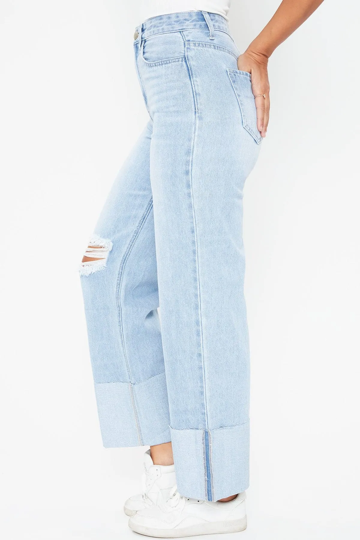 Women's Dixie Wide Leg Jeans-Sale