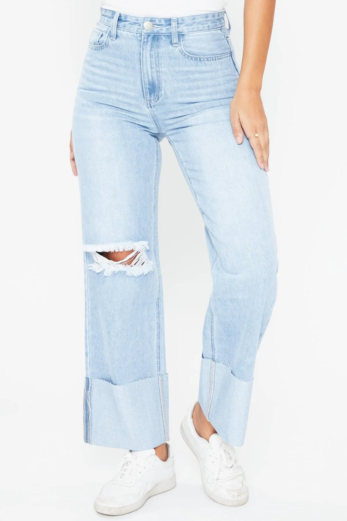 Women's Dixie Wide Leg Jeans-Sale